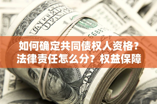 北京如何确定共同债权人资格？法律责任怎么分？权益保障技巧揭秘！