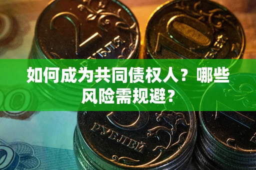 北京如何成为共同债权人？哪些风险需规避？